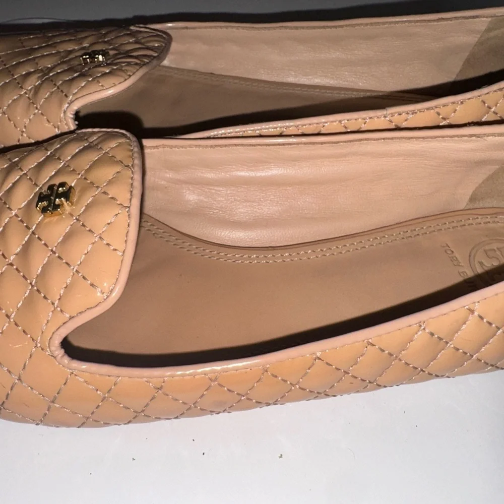 Tory Burch Pale Pink Quilted Loafer Sz 8.5